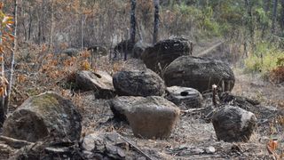 The first four jar sites were found by British archaeologists in Assam state in 1928. Expeditions to the region by a team of archaeologists since 2014 have discovered six more sites in Assam and neighboring Meghalaya state.