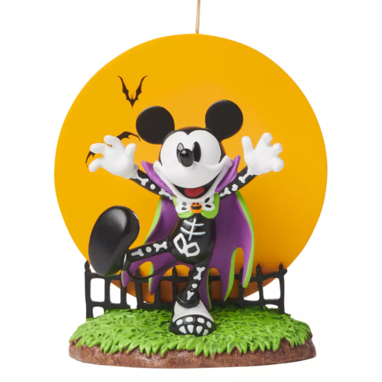 Disney Halloween ornament on a plain background