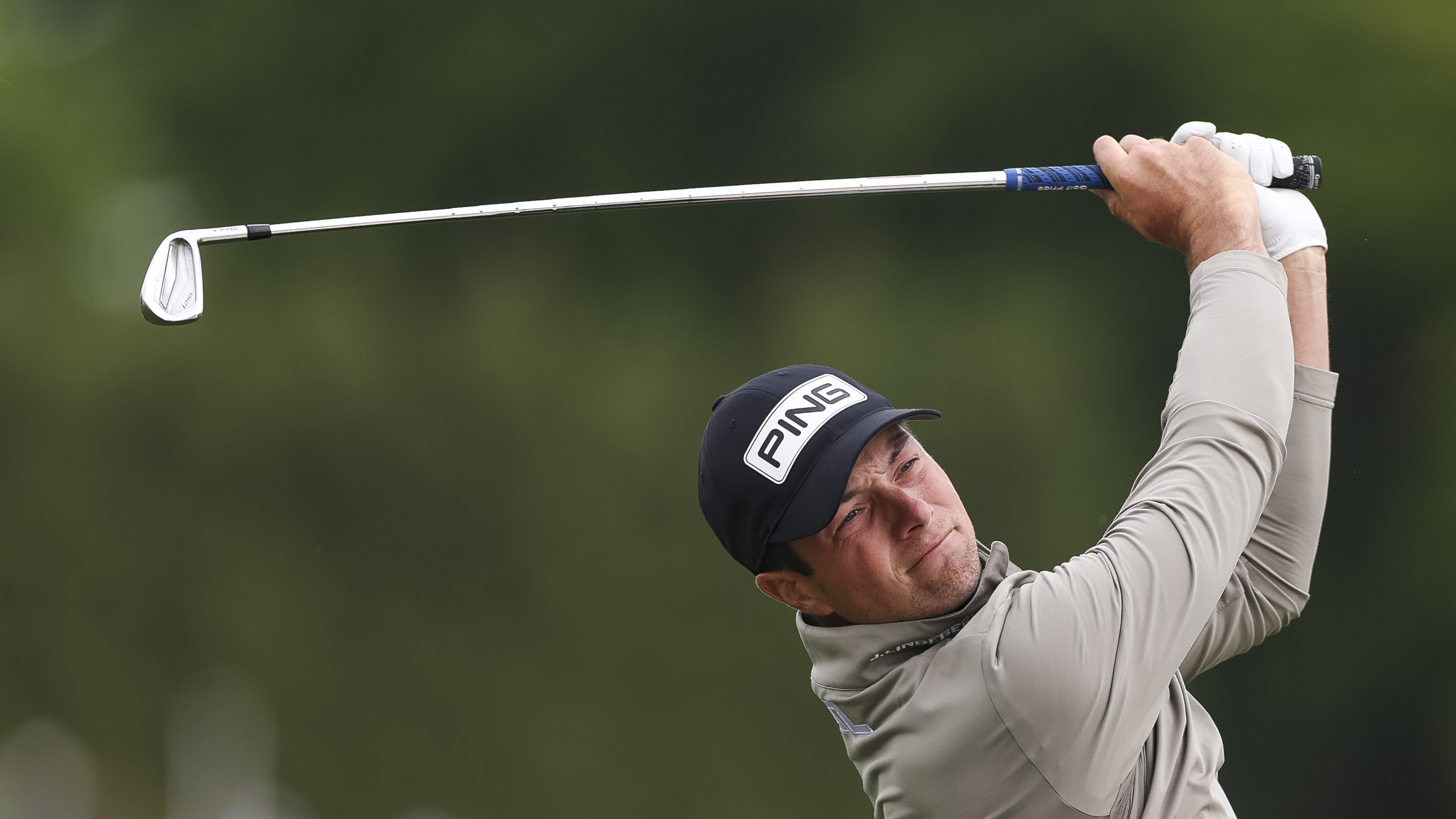 Photo of Viktor Hovland using the Ping i210 irons