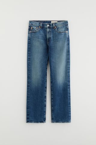 AG Brinley Mid-Rise Straight Denim