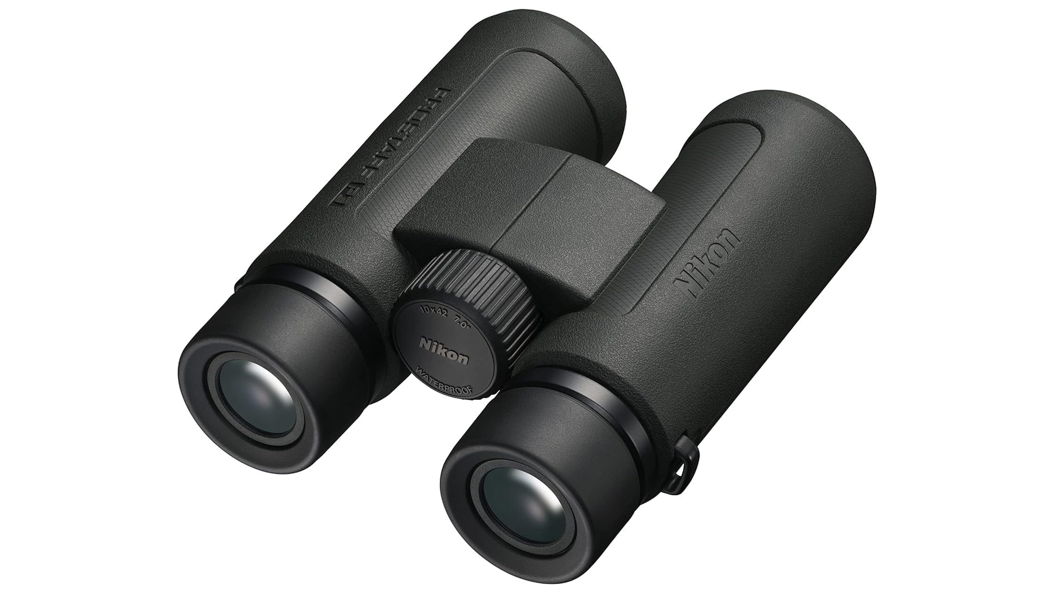Nikon P3 Prostaff 10x42 pe fundal alb