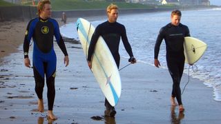 Prince William surfing in St Andrews