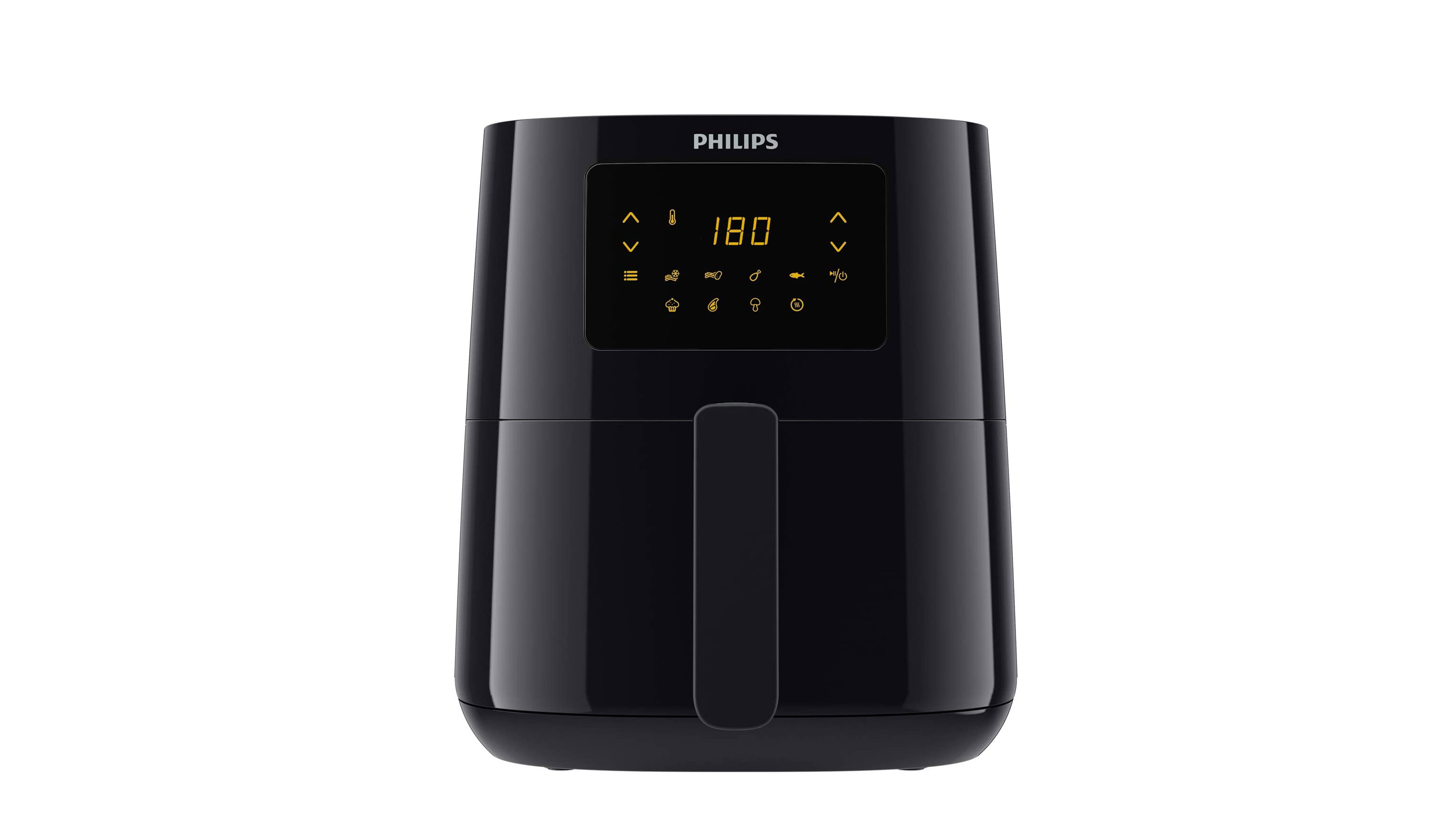 Philips Essential Airfryer HD9252/91 valkoista taustaa vasten