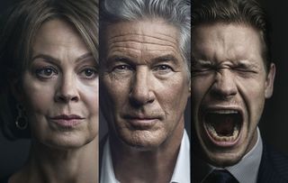 Helen McCrory, Richard Gere and Billy Howle in MotherFatherSon