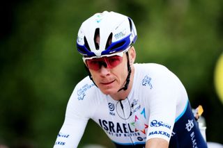 LANDERNEAU FRANCE JUNE 26 Chris Froome of The United Kingdom and Team Israel StartUp Nation at arrival during the 108th Tour de France 2021 Stage 1 a 1978km stage from Brest to Landerneau Cte De La Fosse Aux Loups 176m LeTour TDF2021 on June 26 2021 in Landerneau France Photo by Christophe PetitTesson PoolGetty Images