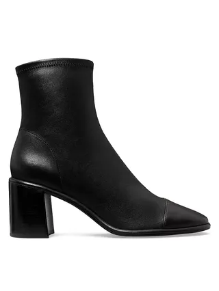 Cap-Toe 70mm Leather Ankle Boots