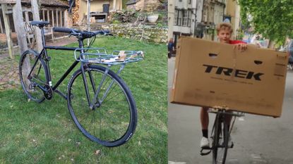 pizza rack on single speed