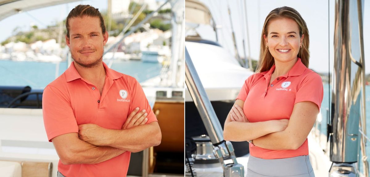 Gary King and Daisy Kelliher on Below Deck Sailing Yacht season 3