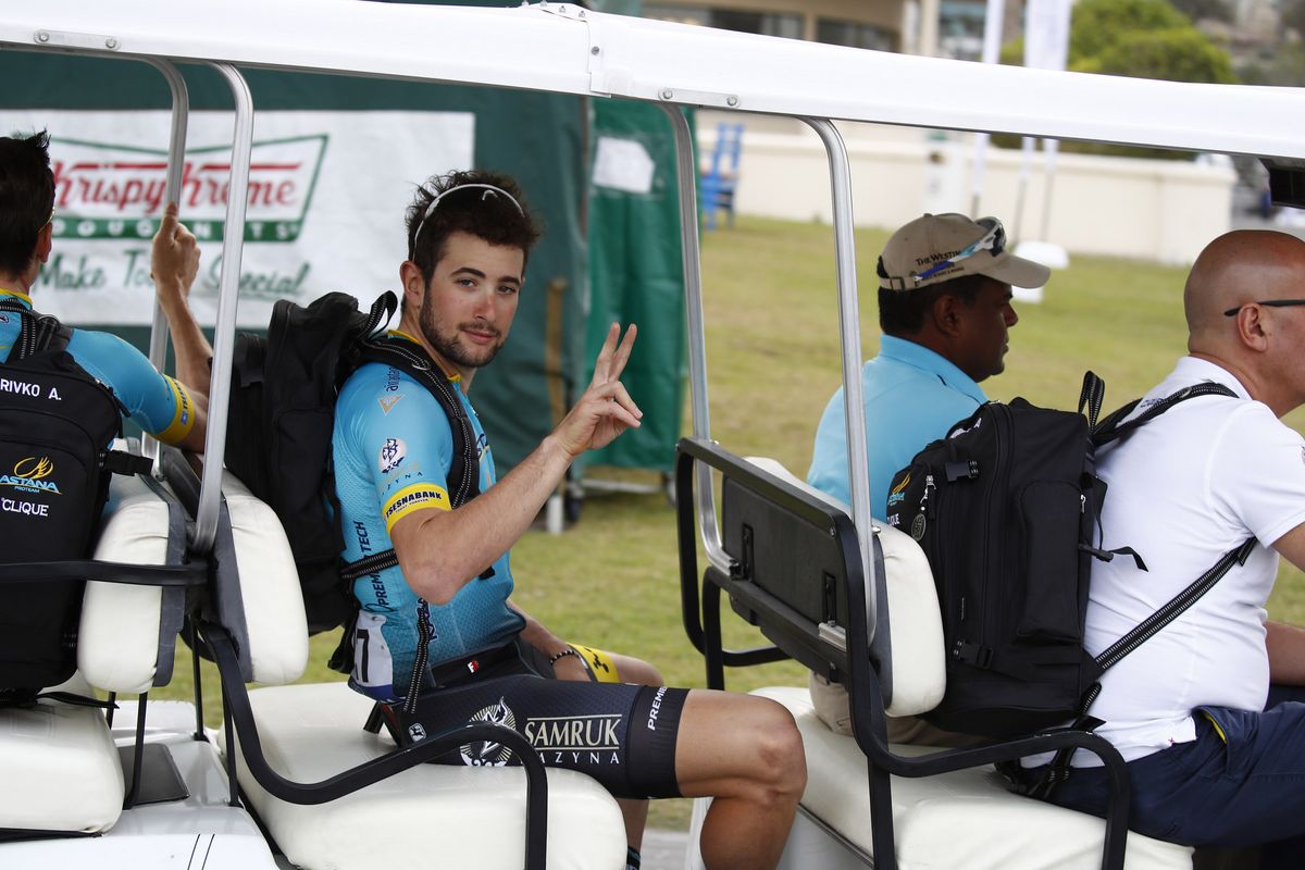 Riccardo Minali at the 2017 Dubai Tour