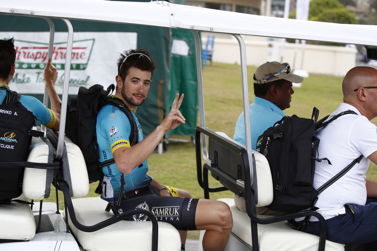 Riccardo Minali at the 2017 Dubai Tour