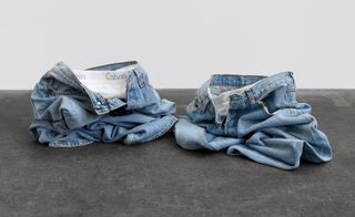 Powerless Structures, Fig. 19, 1998, by Elmgreen & Dragset, Levi’s jeans and Calvin Klein underwear