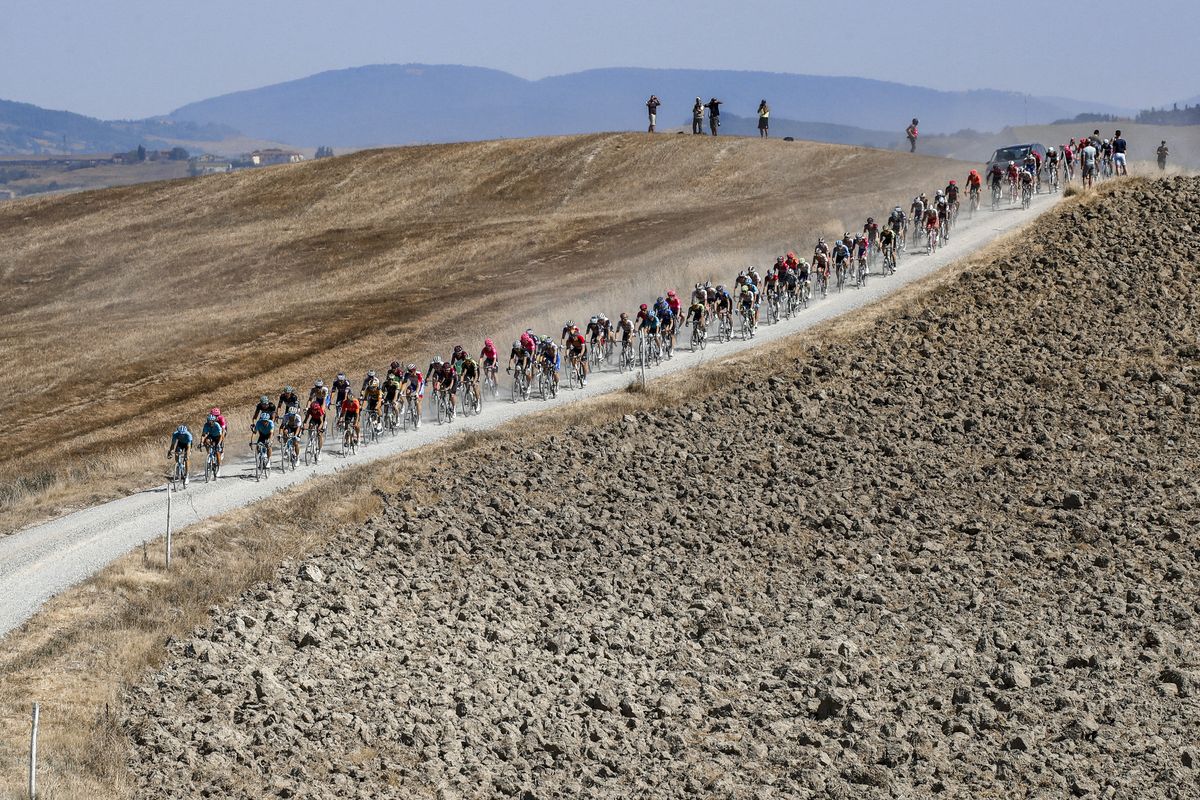 Strade Bianche 2020 14th Edition Siena Siena 184 km 01082020 Scenery photo Luca BettiniBettiniPhoto2020