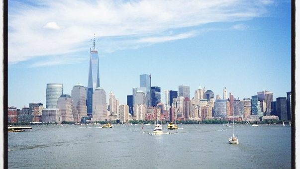 Daytime, Sky, Tower block, Tower, City, Cloud, Urban area, Water resources, Metropolitan area, Metropolis,