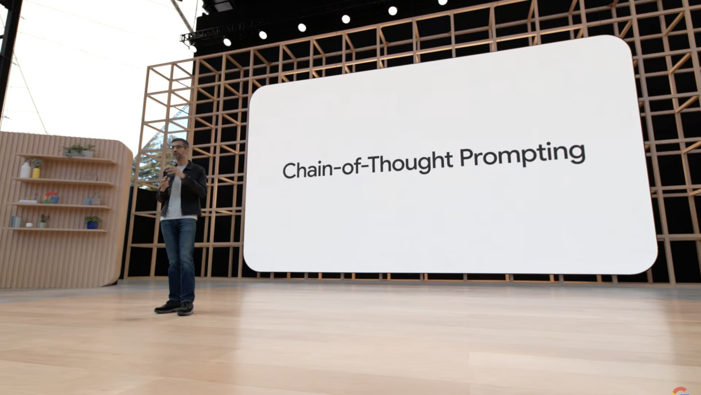 Google's PaLM and Chain of Thought prompting at Google IO 2022