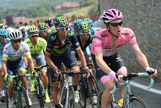 Steven Kruijswijk on stage 18 of the Giro d'Italia (Watson)