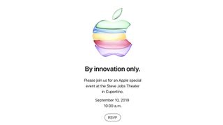 L'invito mandato da Apple