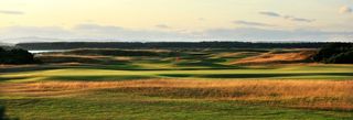 Old Course: 12th hole in the evening sun