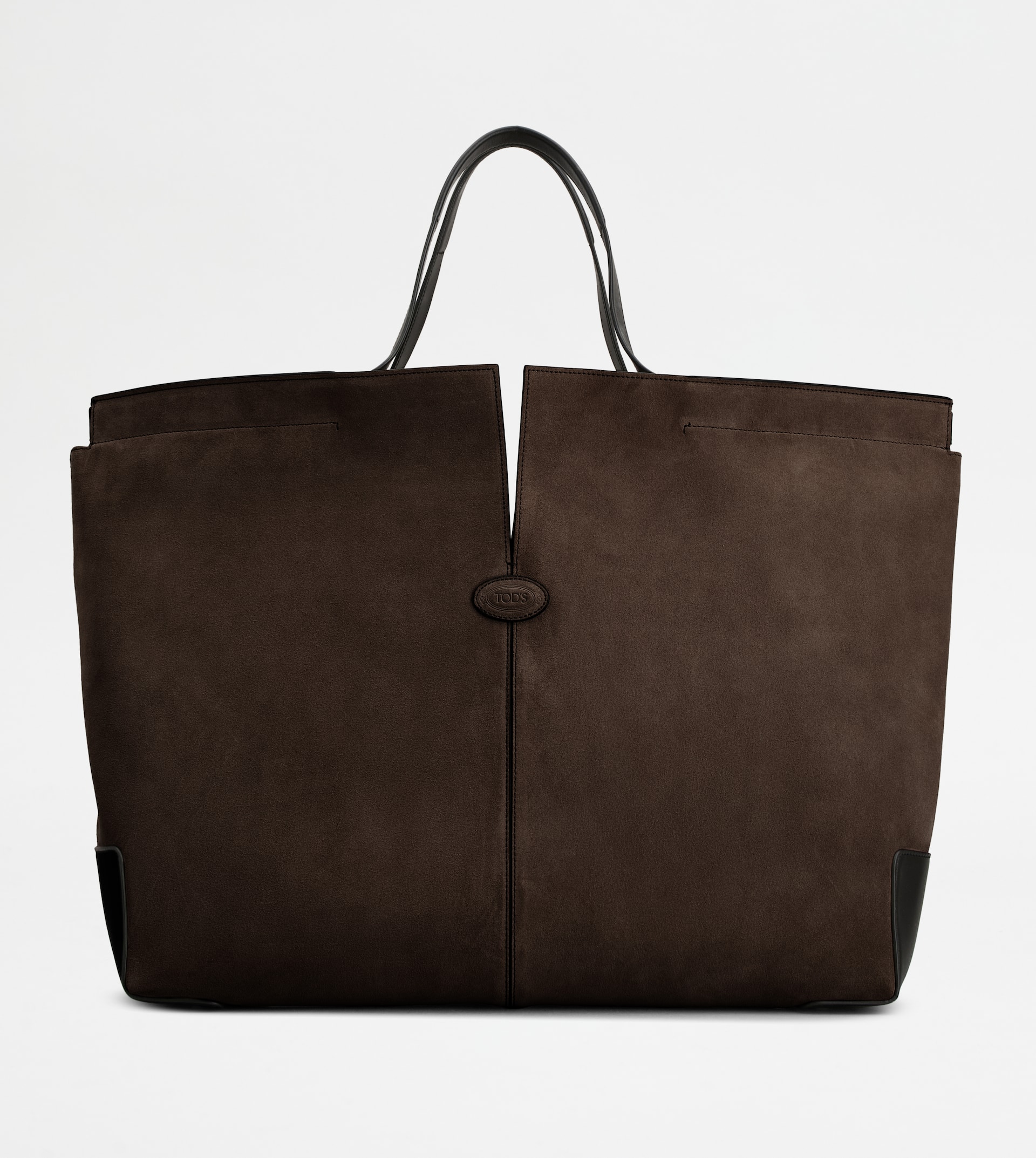 Tod's Di Bag Folio in Leather Maxi