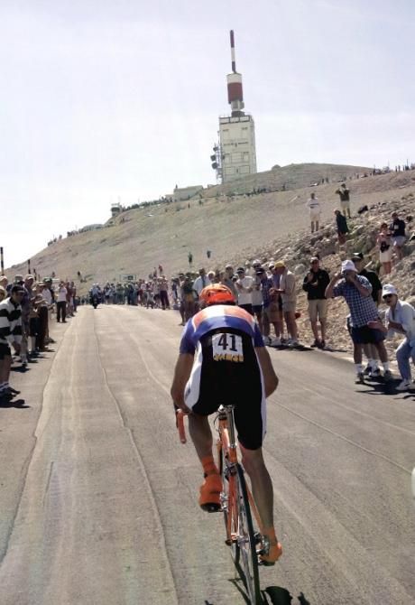 Iban Mayo races up Ventoux in the 2004 Dauphine