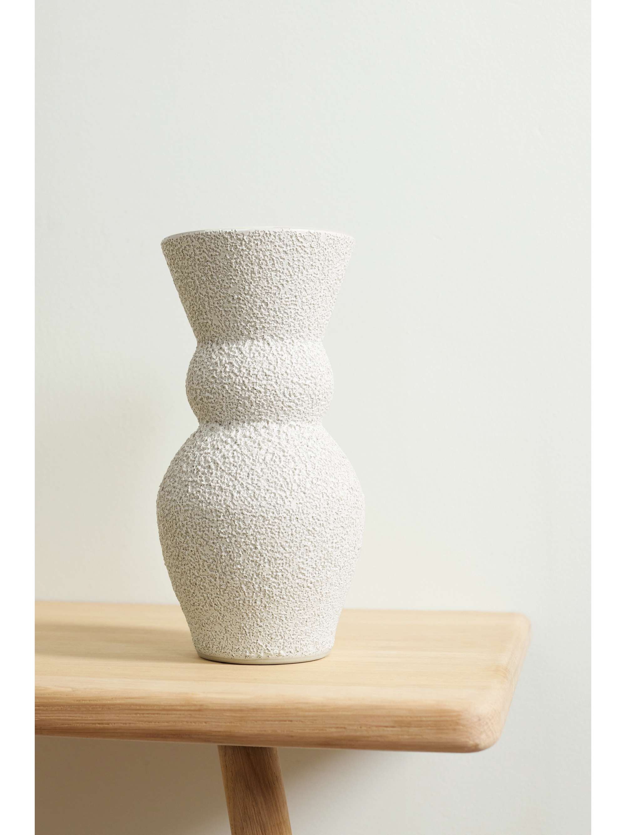 + Net Sustain Lucie Glazed Ceramic Vase