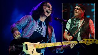 Geddy Lee and Ian Anderson