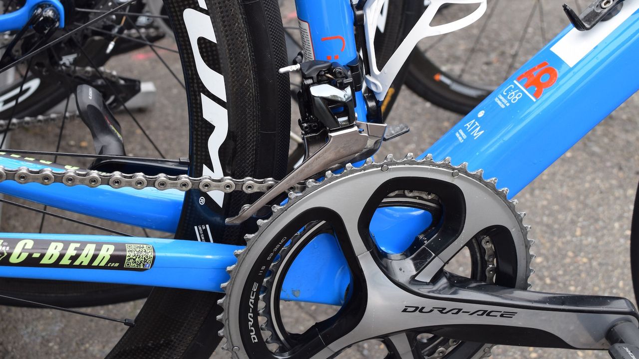 Pro Continental team Wanty-Groupe Gobert had mechanical Shimano Dura-Ace 9100 groupsets