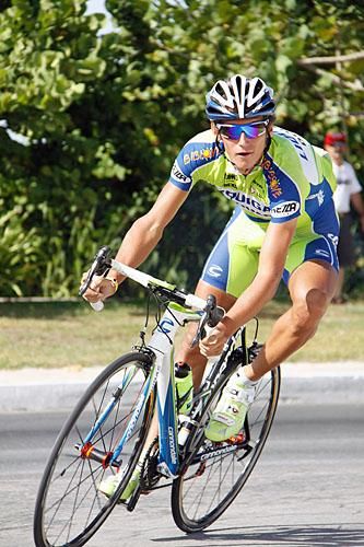 Roman Kreuziger (Liquigas) enjoyed the relaxed atmosphere in Cancun.