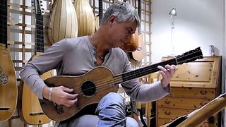 Rolf Lislevand plays Santiago de Murcia’s “Tarantela” on the world’s last playable Stradivarius guitar