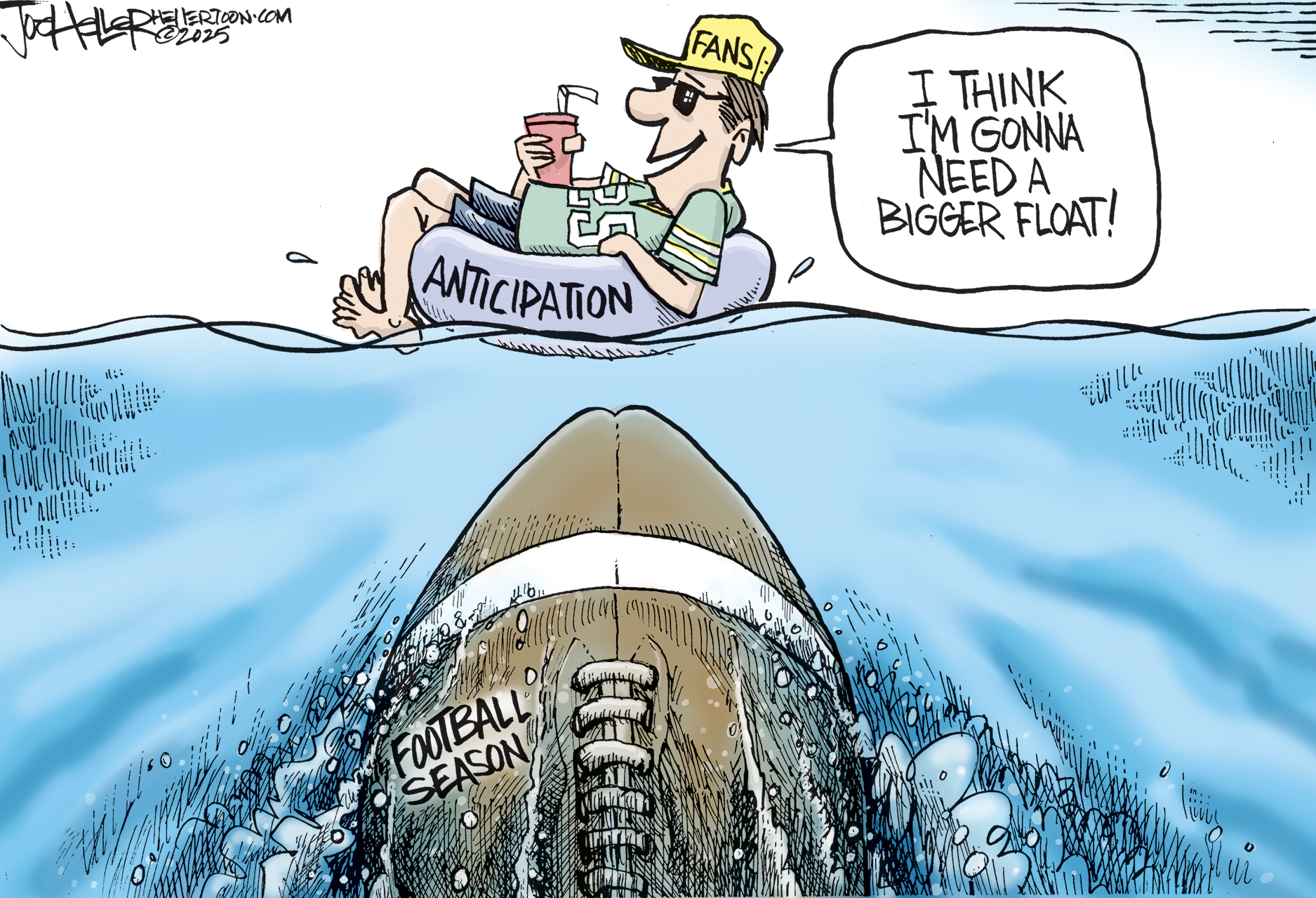 Political cartoon