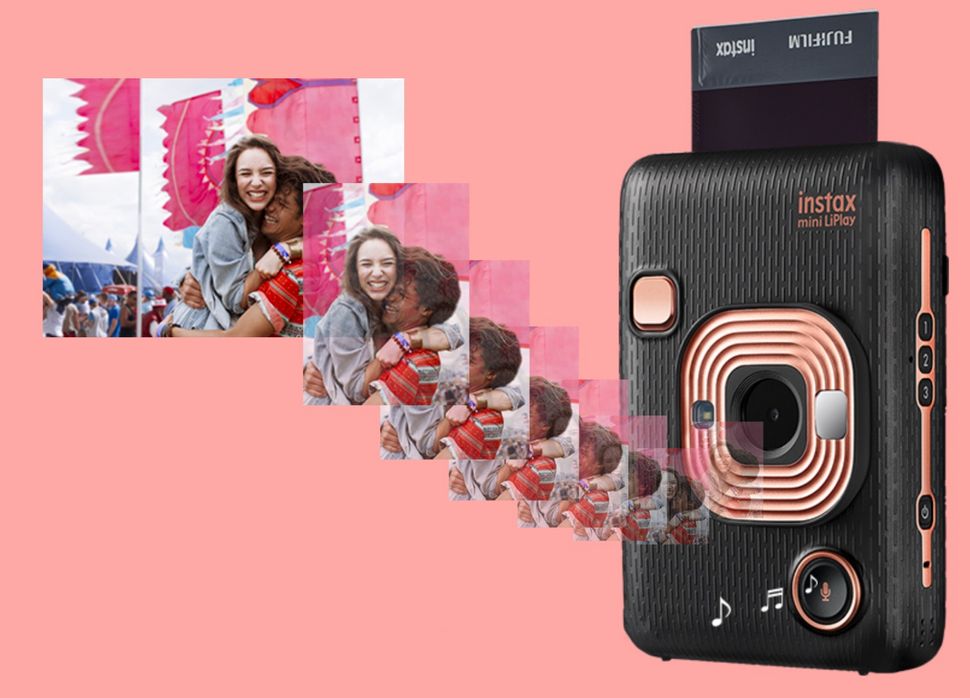 Fujifilm Instax Mini LiPlay Adds Audio to Instant Photos | Tom's Guide