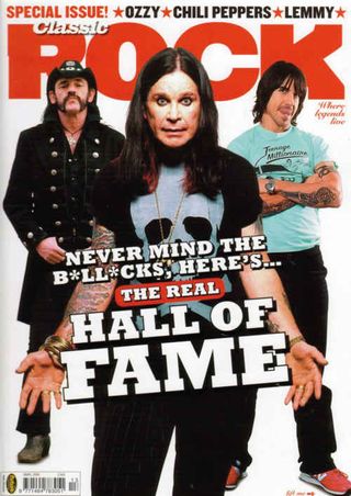 The cover of Classic Rock magazine issue 74 featuring Ozzy Osbourne, Lemmy and Anthony Kiedis