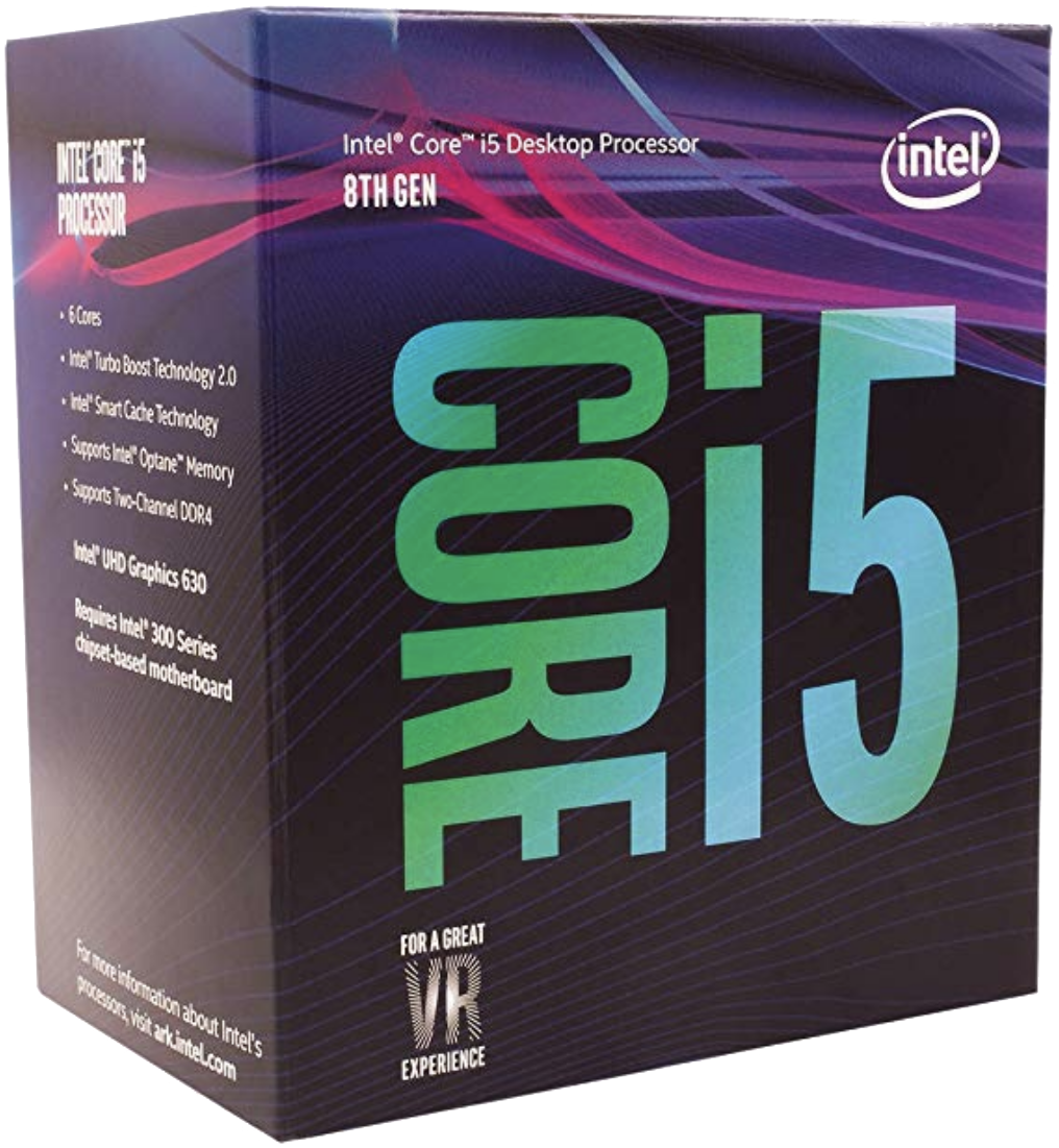 2x8GB Black DDR4 DRAM 3000MHz C15 Desktop Memory Kit Intel Core i5-9600K Desktop Processor 6 Cores up to 4.6 GHz Turbo Unlocked and Corsair Vengeance LPX 16GB CMK16GX4M2B3000C15 