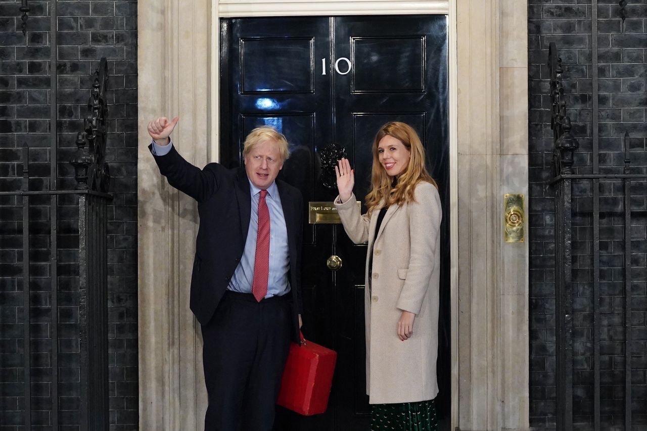 Boris Johnson Carrie Symonds