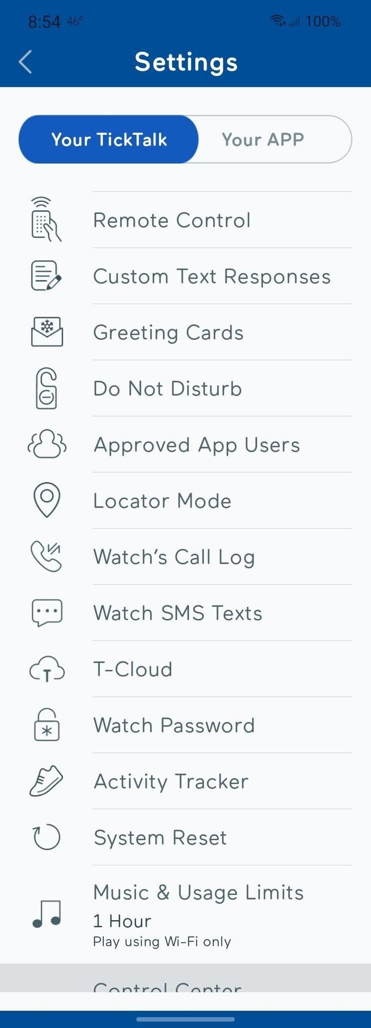 Ticktalk 4 App Screenshot