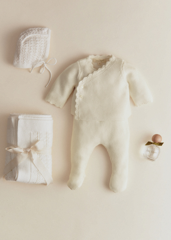 Orph&amp;eacute;e Set - Ecru - Organic Cotton - Organic Textile - S&amp;eacute;zane