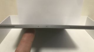 An example of a bent iPad posted by MacDonaldTrump on MacRumors