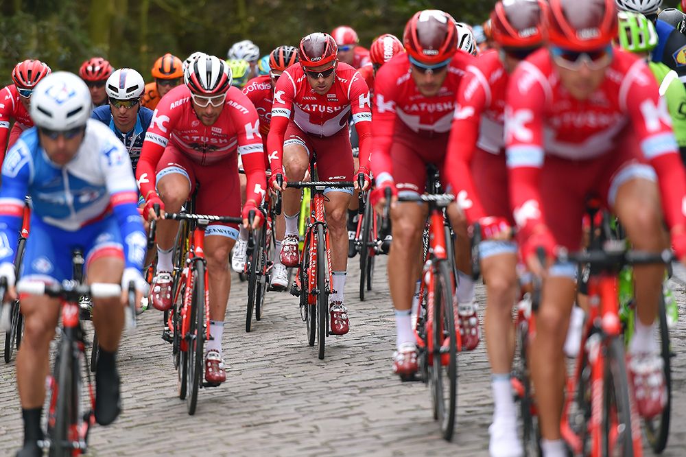 Katusha protects Alexander Kristoff