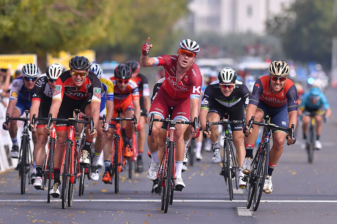 Alexander Kristoff wins stage 4 of the Tour of Oman