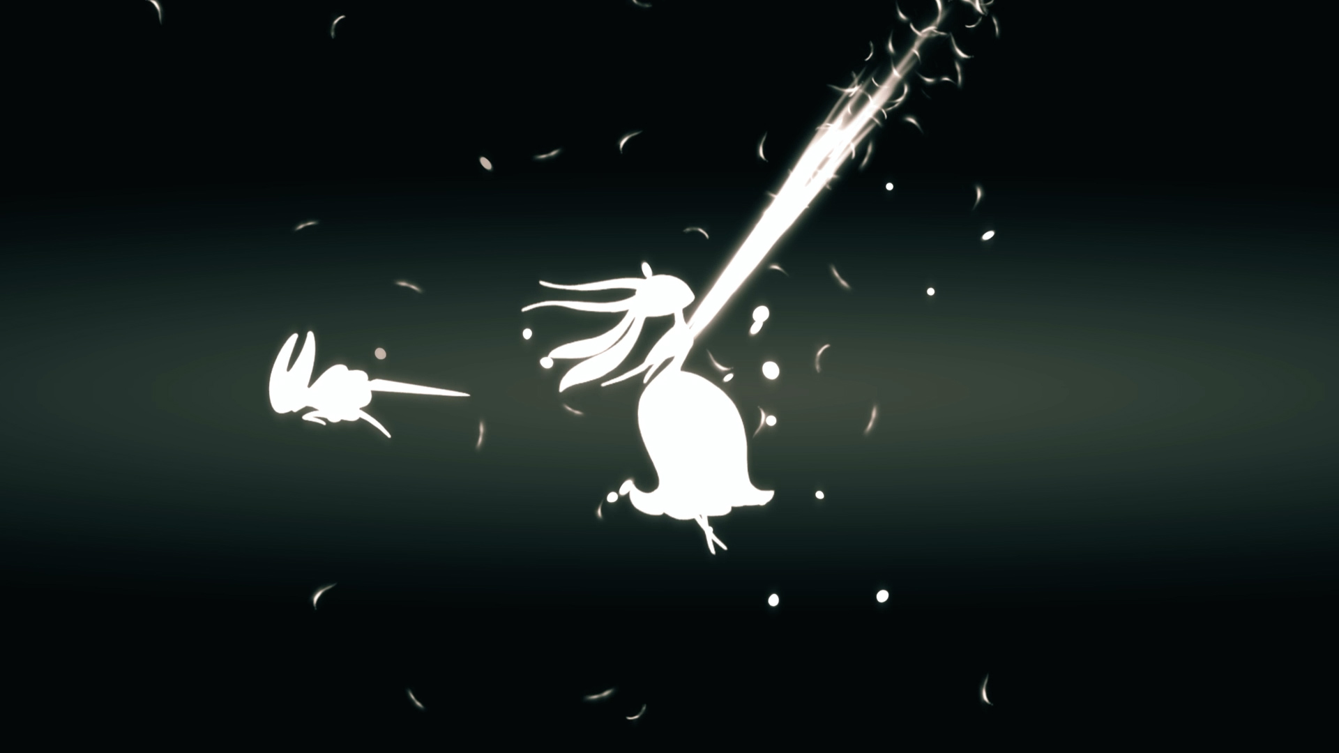 Screenshot showing Karmelita losing to Hornet