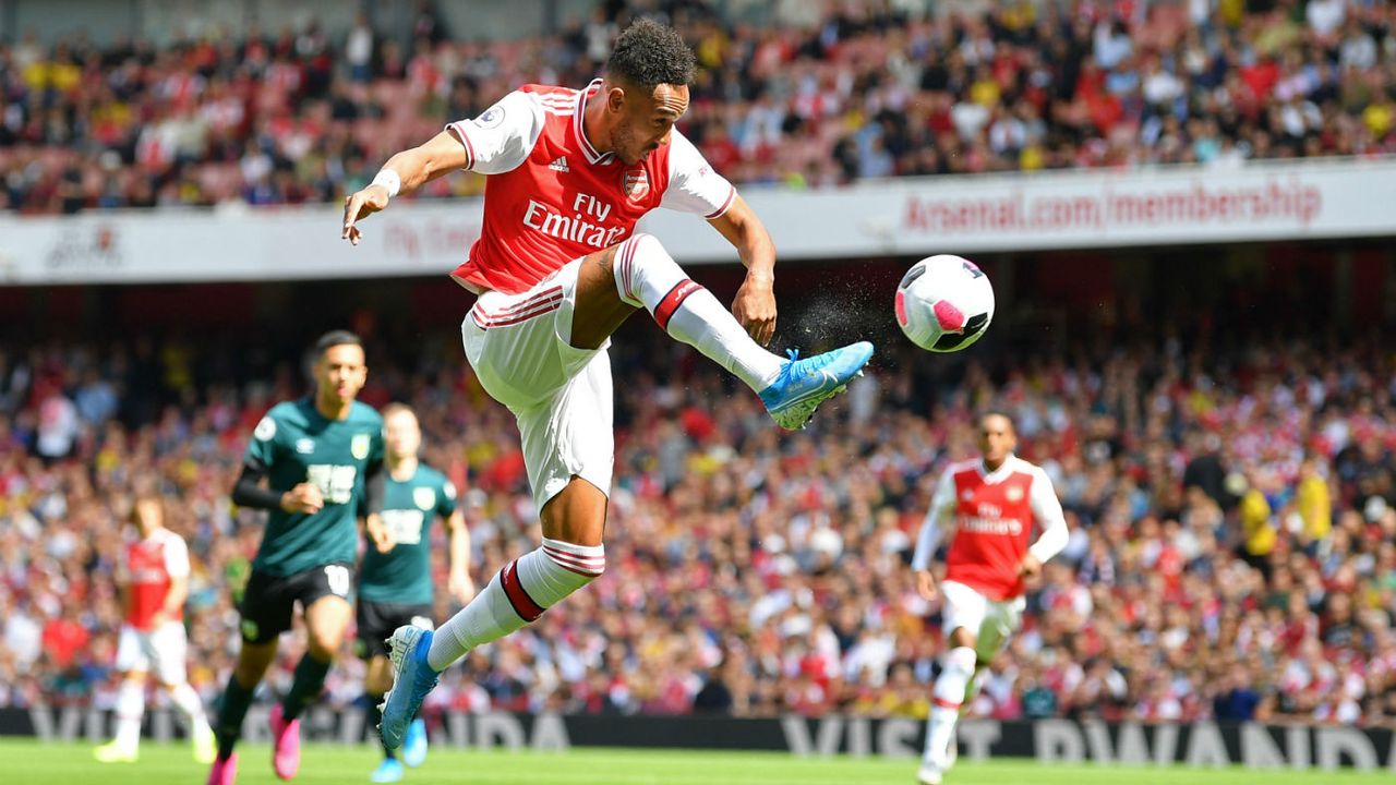 Arsenal striker Pierre-Emerick Aubameyang 