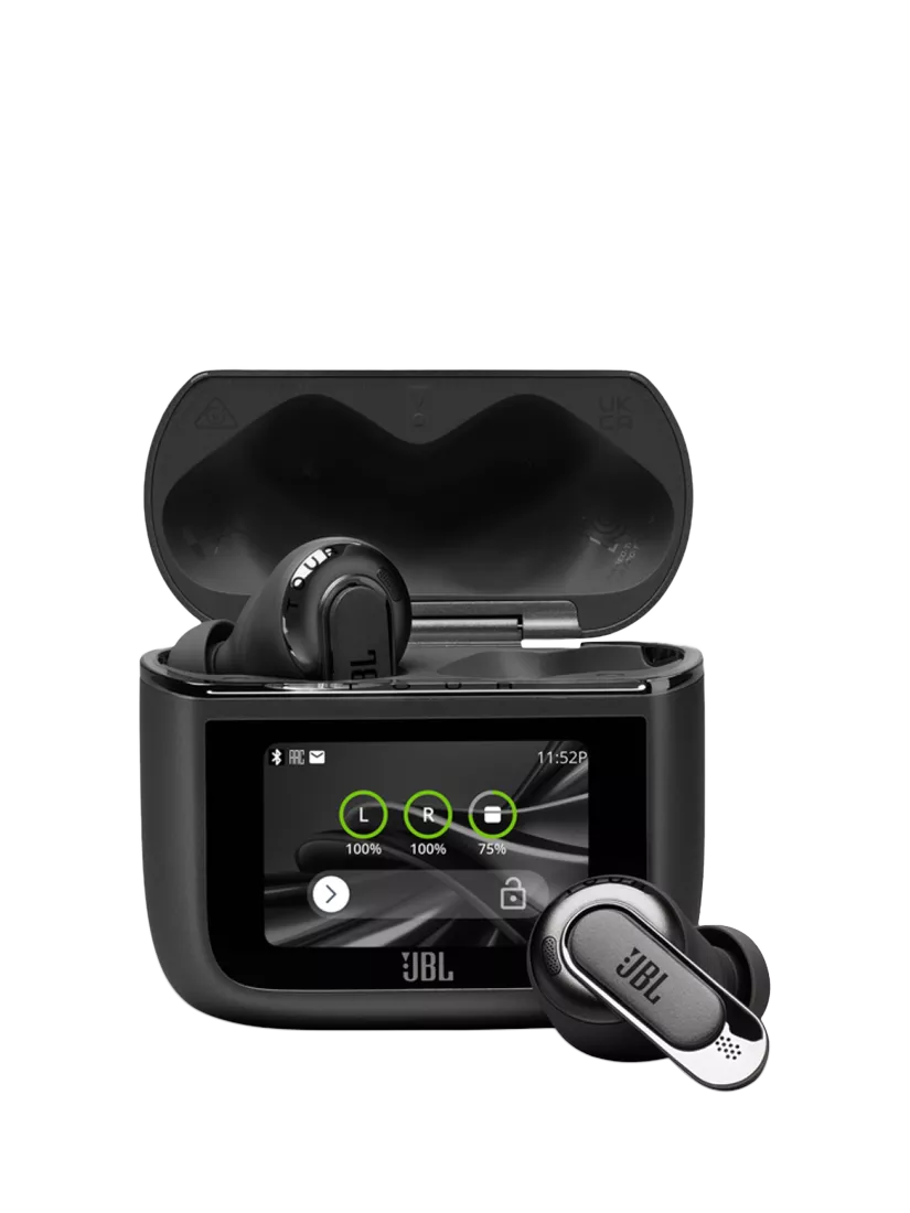 Jbl Tour Pro 3 Adaptive Noise Cancelling True Wireless Bluetooth In-Ear Headphones With Smart Case &amp;amp; Mic/remote, Black