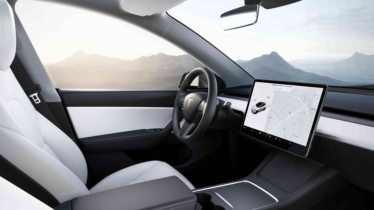 Tesla Model Y interior