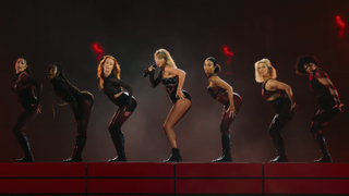 Taylor Swift Reputation Era dancing in Eras Tour movie