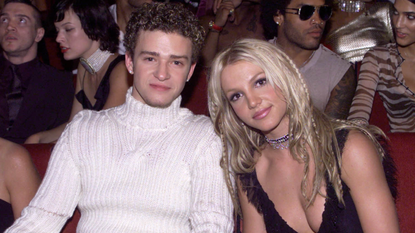 Britney Spears and Justin Timberlake at the MTV Music Video Awards 2000