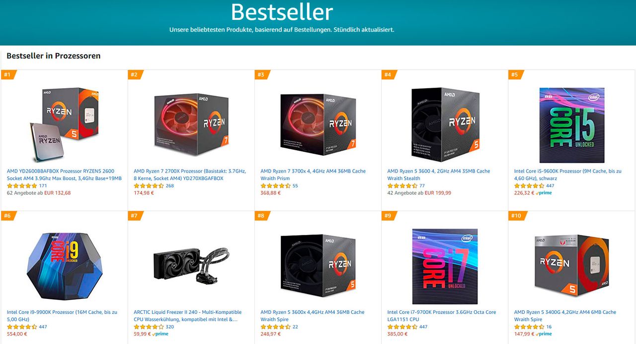 Amazon Germany Best Seller