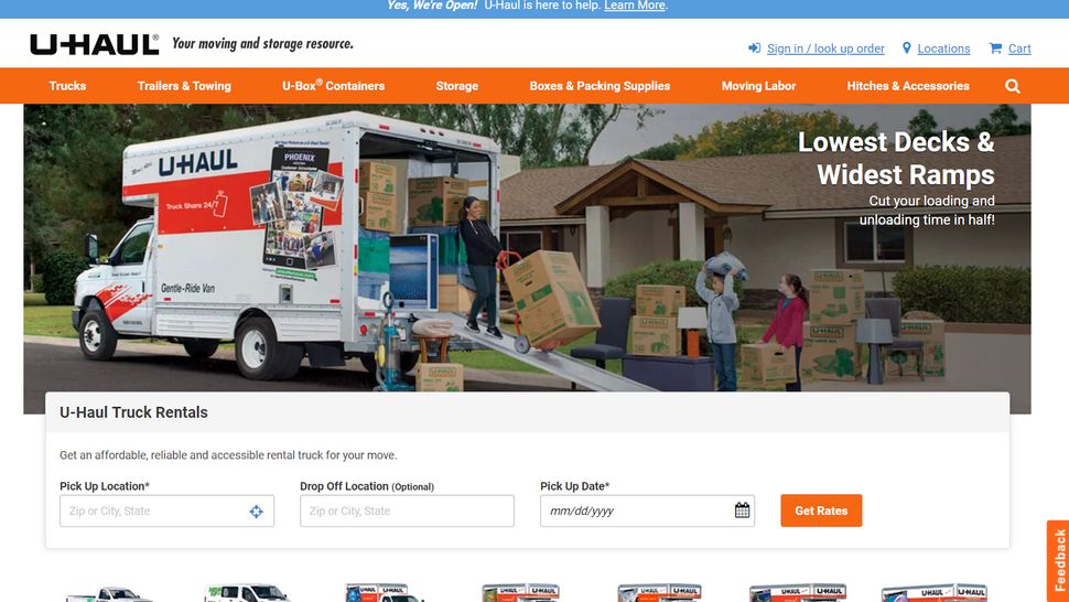 UHaul Review Top Ten Reviews