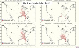 Hurricane Sandy shakes US