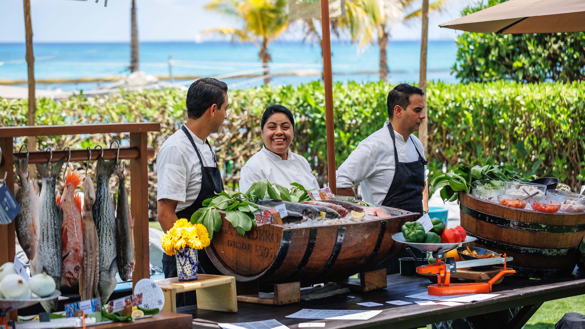 Andaz Mayakoba Resort Riviera Maya fish market