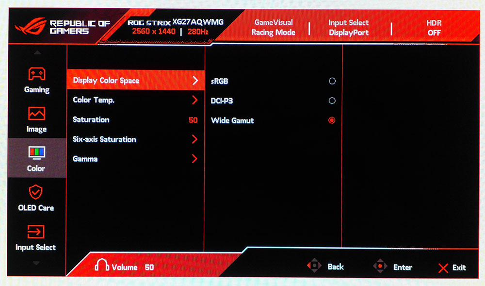 Asus ROG Strix XG27AQWMG