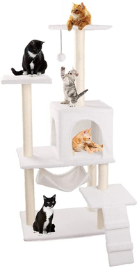 Hophom Cat Tree Tower Condo Climbing Stand RRP: $63.99 | Now: $58.99 | Save: $5.00